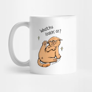 The Badmood Cat - Whatchu lookin’ at? Mug